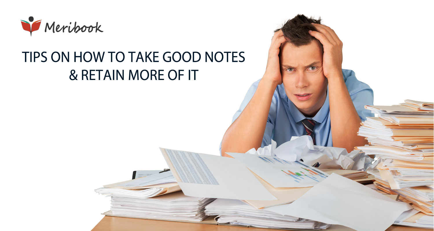 How to take good notes - Meribook